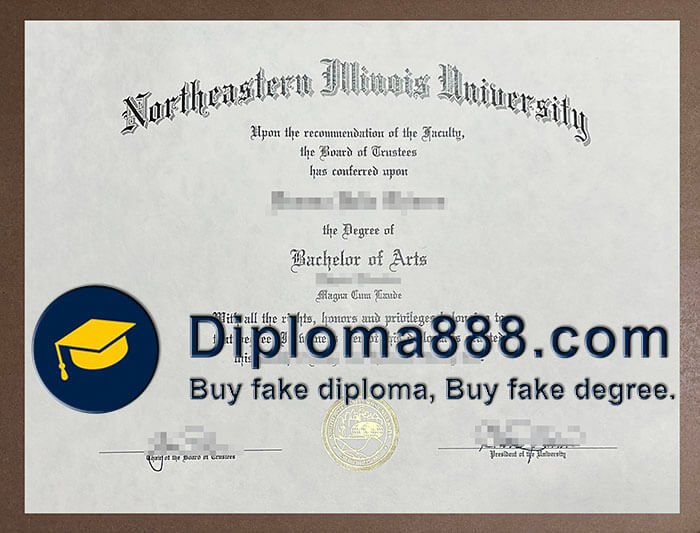 Northeastern Illinois University diploma