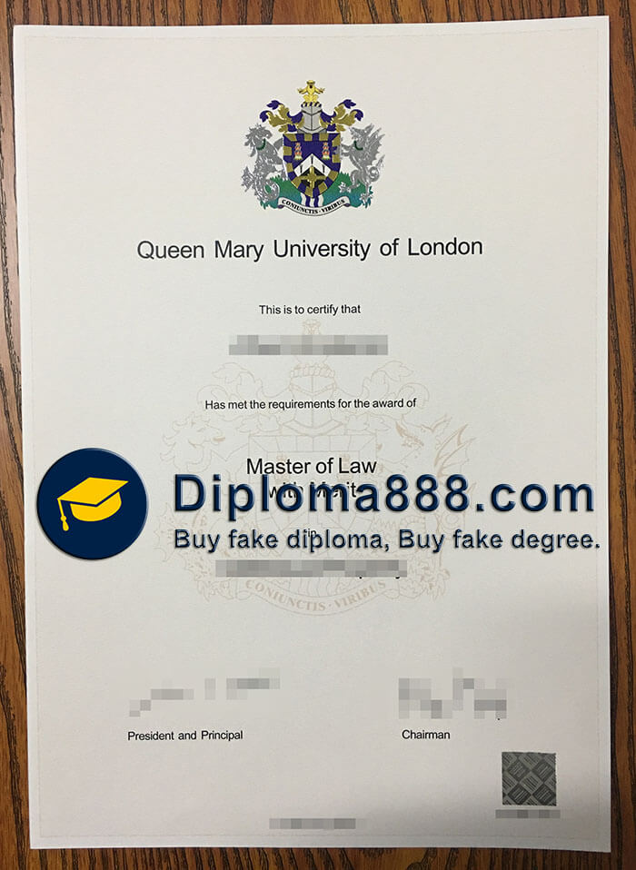 Queen Mary University of London diploma