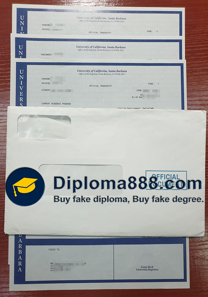 UC Santa Barbara degree