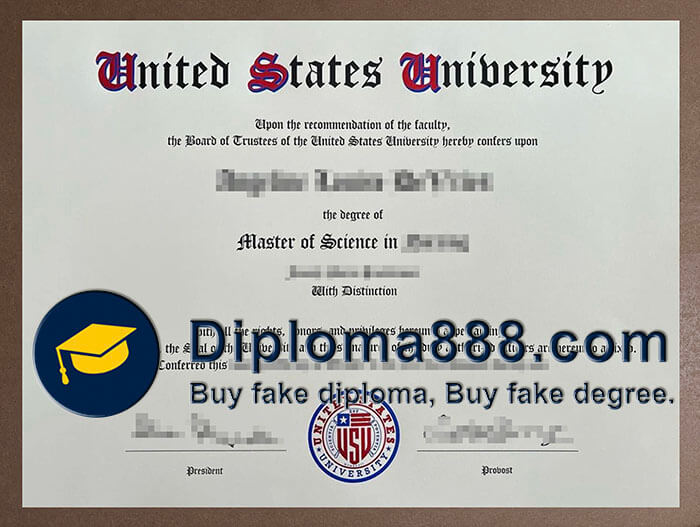 United States University diploma