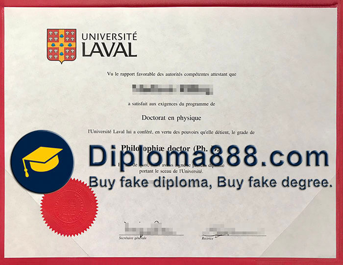 Université Laval diploma