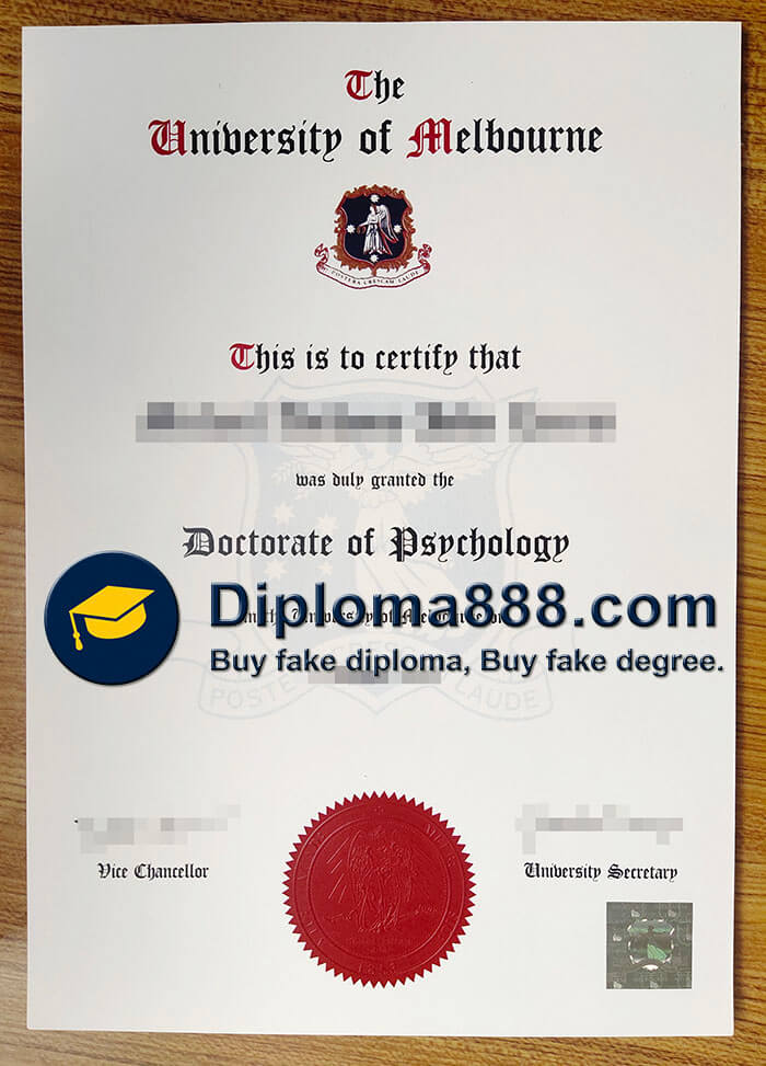 University of Melbourne diploma