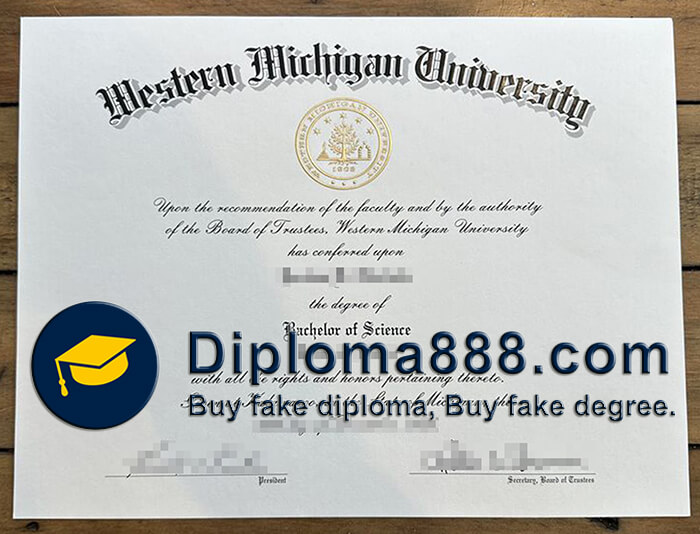 Western Michigan University diploma