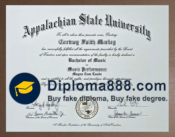 Appalachian State University degree