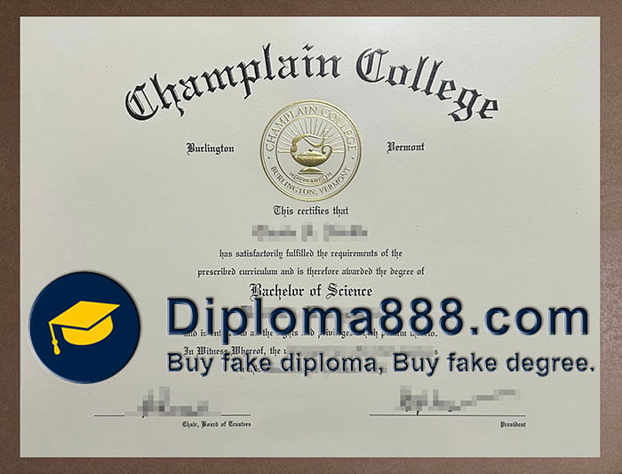 Champlain College degree