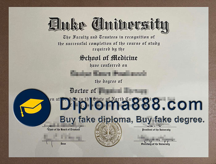 Duke University degree