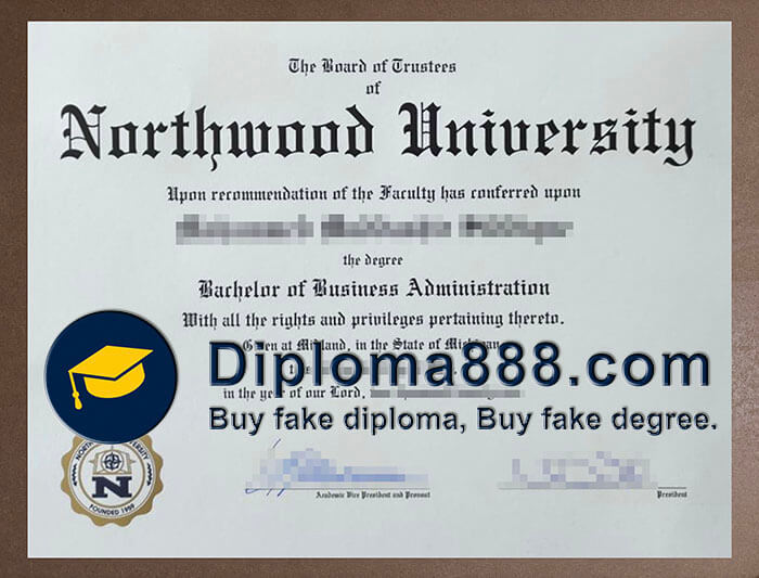Northwood University diploma