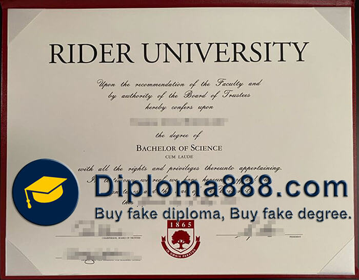 Rider University degree