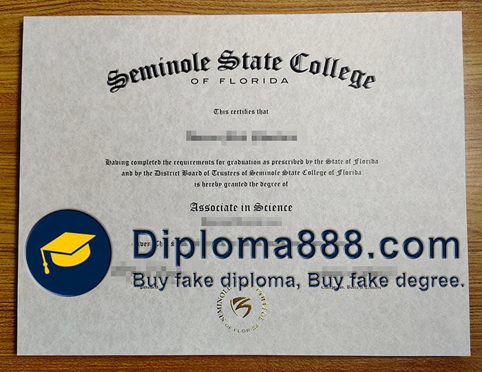 Seminole State College of Florida degree