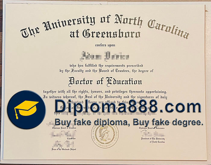 UNC Greensboro degree