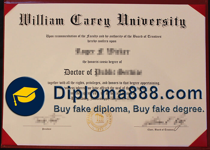William Carey University degree