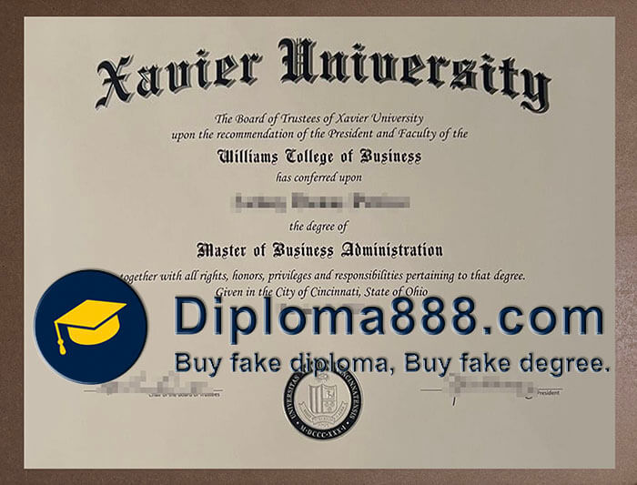 Xavier University degree