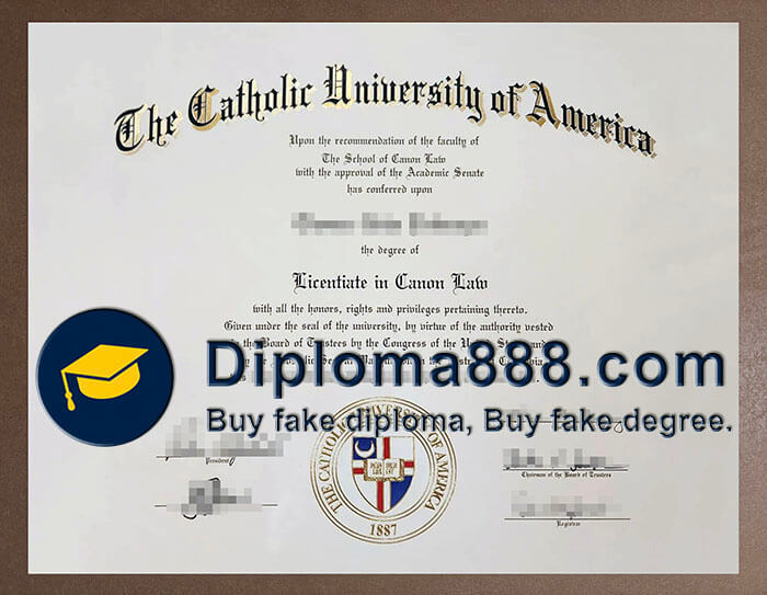 Catholic University of America degree