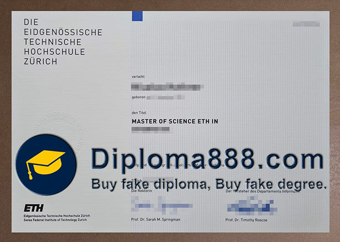 ETH Zurich degree
