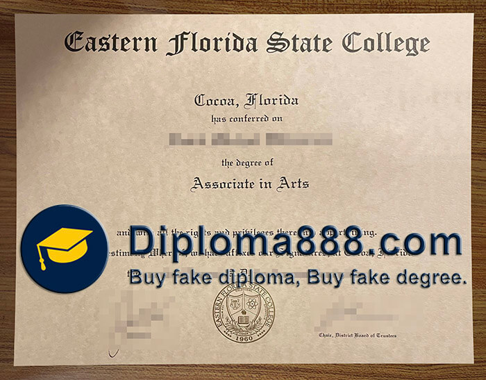 Eastern Florida State College diploma