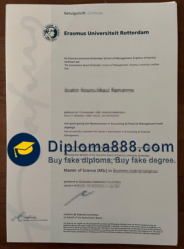 Erasmus University Rotterdam degree