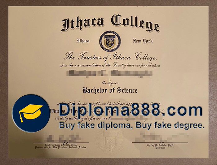 Ithaca College diploma