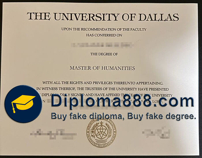 University of Dallas degree
