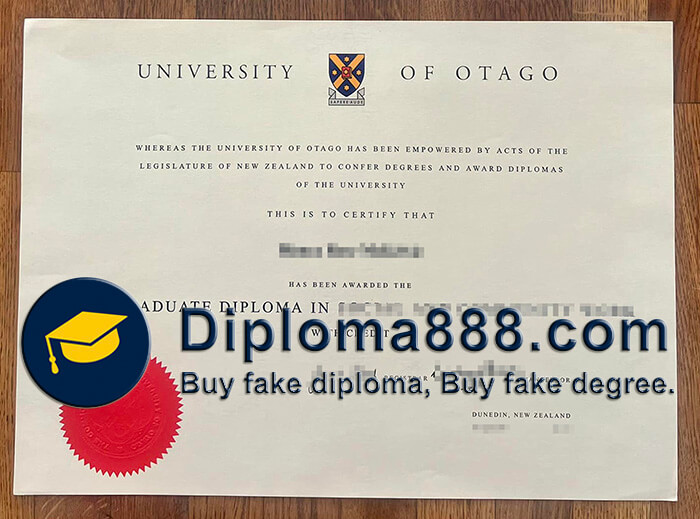 University of Otago degree