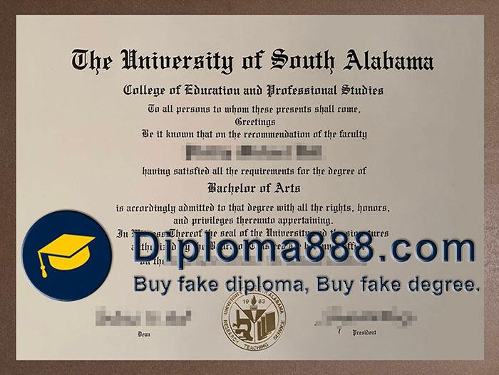 University of South Alabama degree