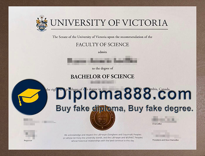 University of Victoria diploma