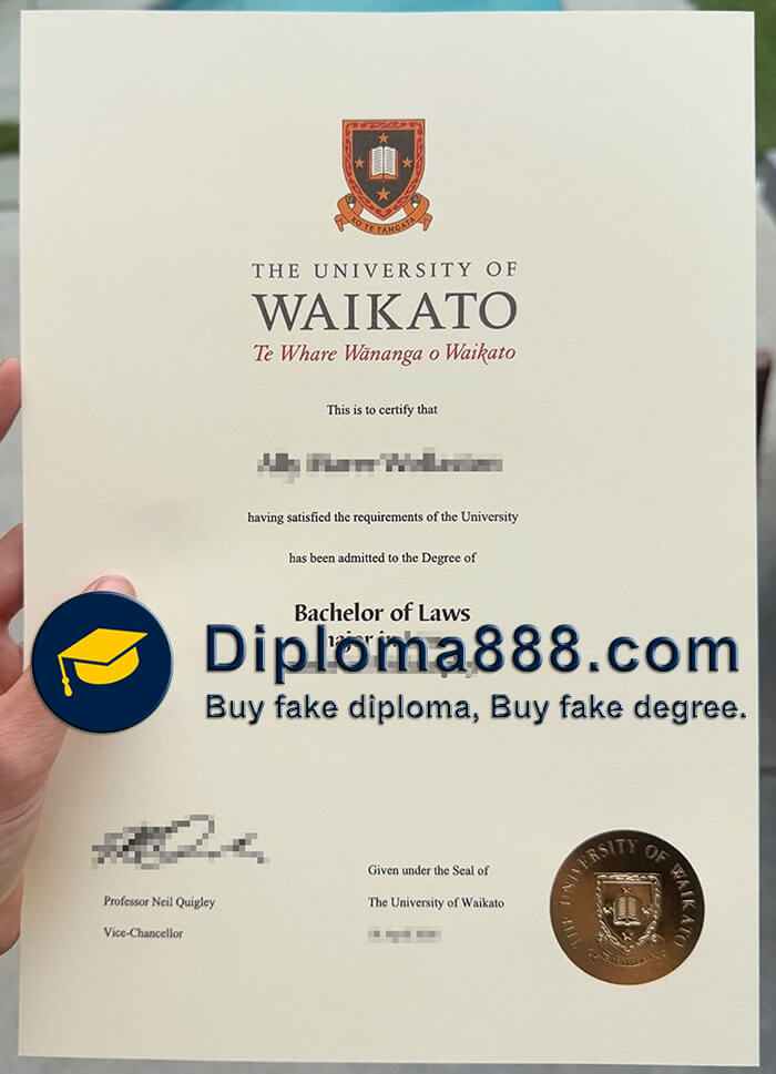University of Waikato degree