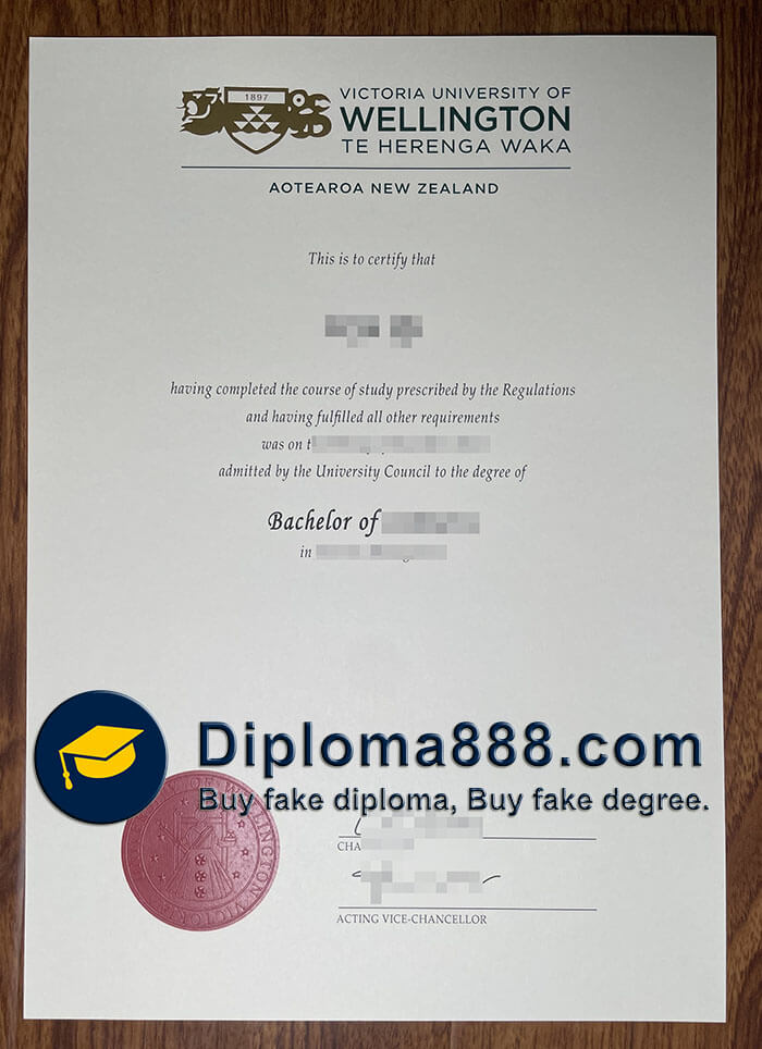 Victoria University of Wellington degree