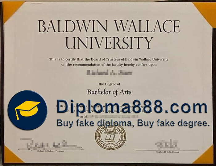 Baldwin Wallace University degree