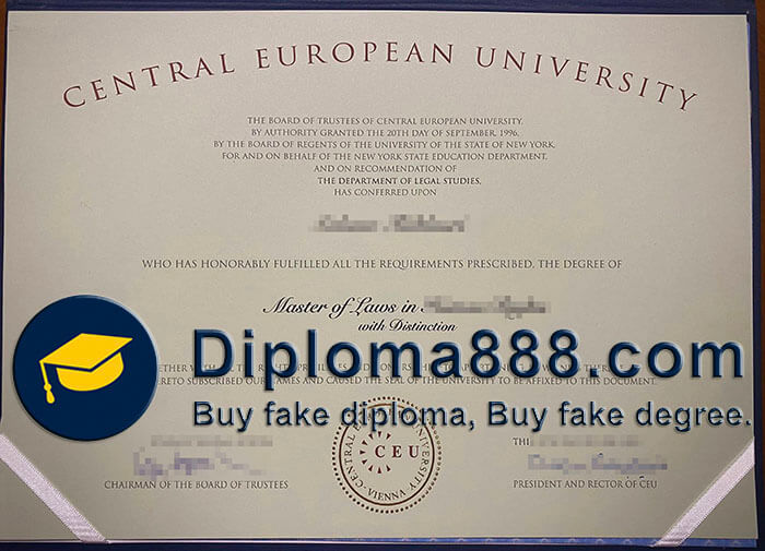 Central European University degree