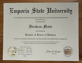 Reasons to Get a Copy of my Emporia State University degree.