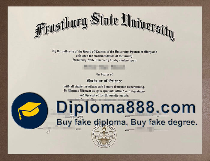 Frostburg State University degree