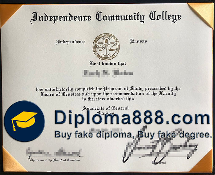 Independence Community College diploma