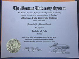 Simple ways to get a Montana State University Billings diploma.