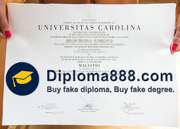 Universitas Carolina diploma