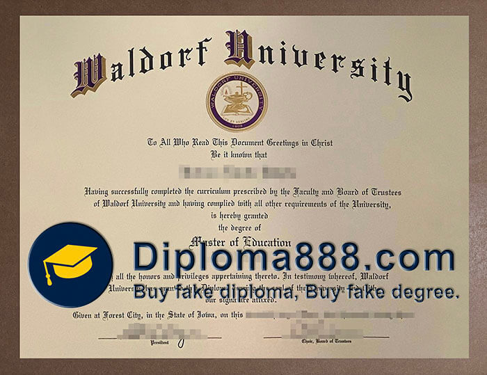 Waldorf University degree