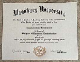 Great tips for making a Woodbury University diploma online.