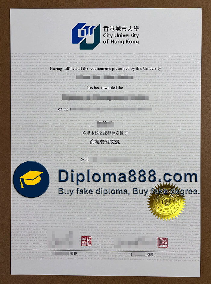 City University of Hong Kong degree
