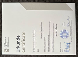 Hassle-Free Online EBZ Business School Urkunde Copy Procurement