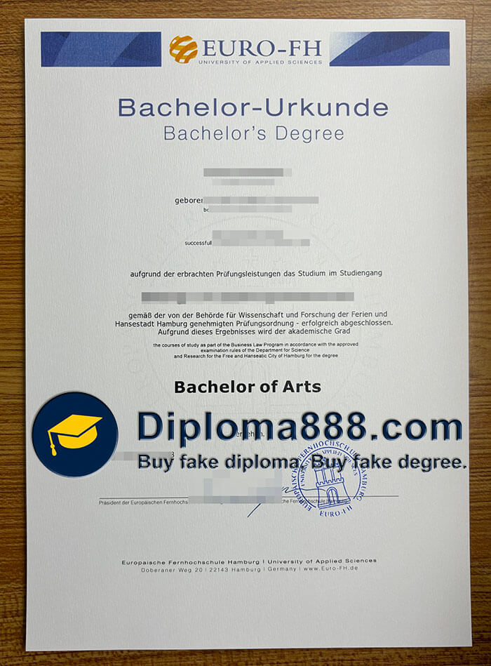 Euro-FH University of Applied Sciences degree