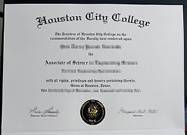 Order a High-Fidelity Houston City College degree Copy Online
