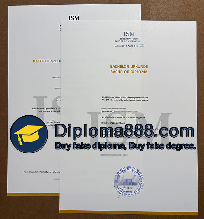 International School of Management Zeugnis