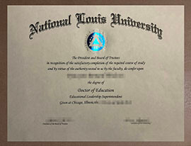 How to Customize a copy of my National Louis University diploma
