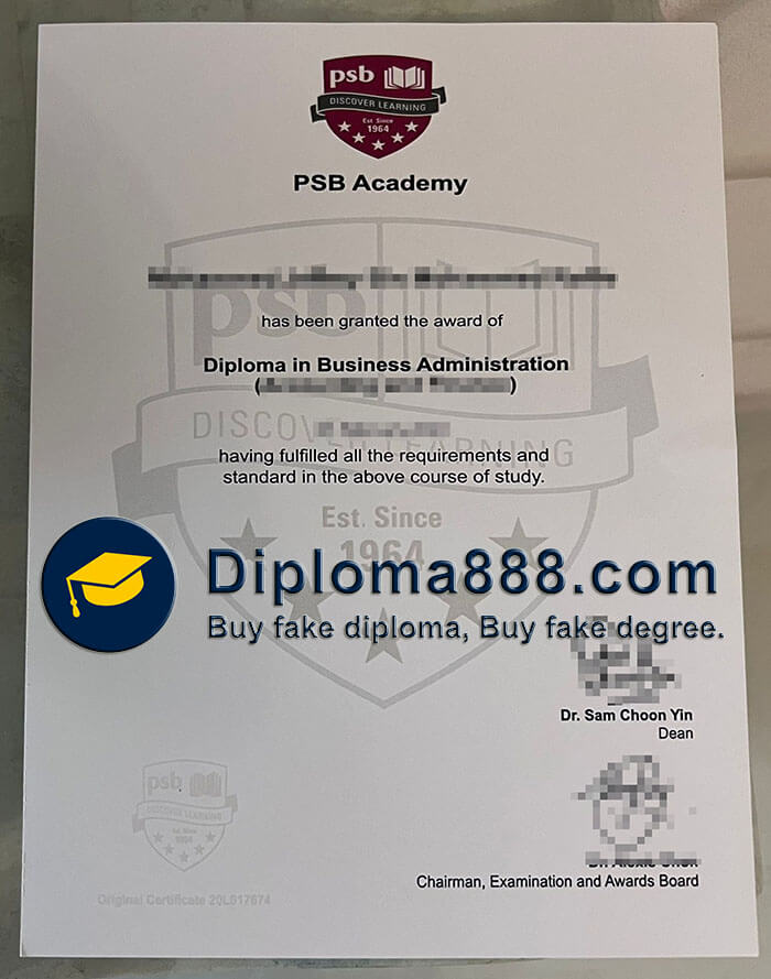 PSB Academy degree
