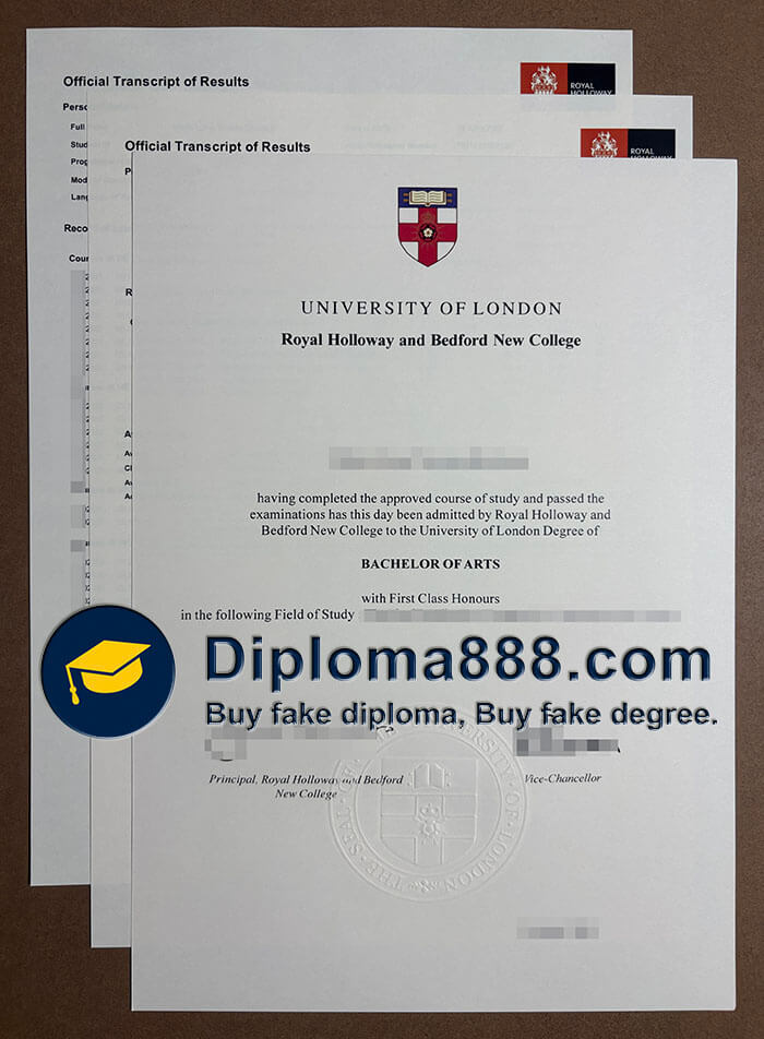 Royal Holloway University of London degree