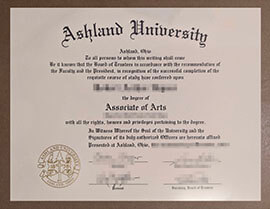 The fast way to order a Ashland University degree online.