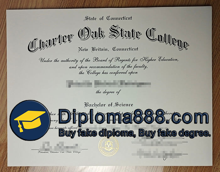 Charter Oak State College diploma