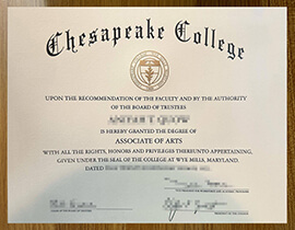 Where can I apply for a copy of my Chesapeake College diploma?