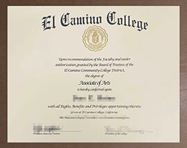The secrets behind making a El Camino College degree online.