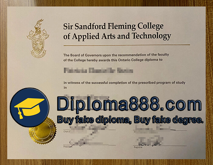 Fleming College diploma