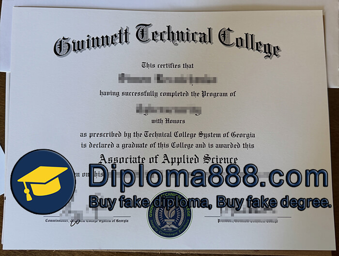 Gwinnett Terhnical College diploma